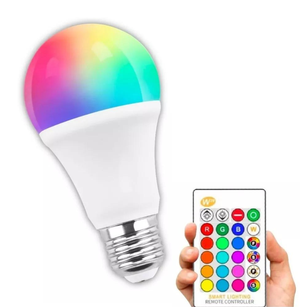 Lampara Bombilla RGB LED Clásico