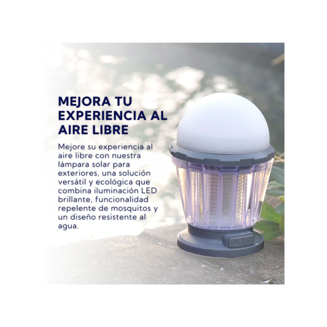 Lampara Solar De Exterior Led Anti Mosqu