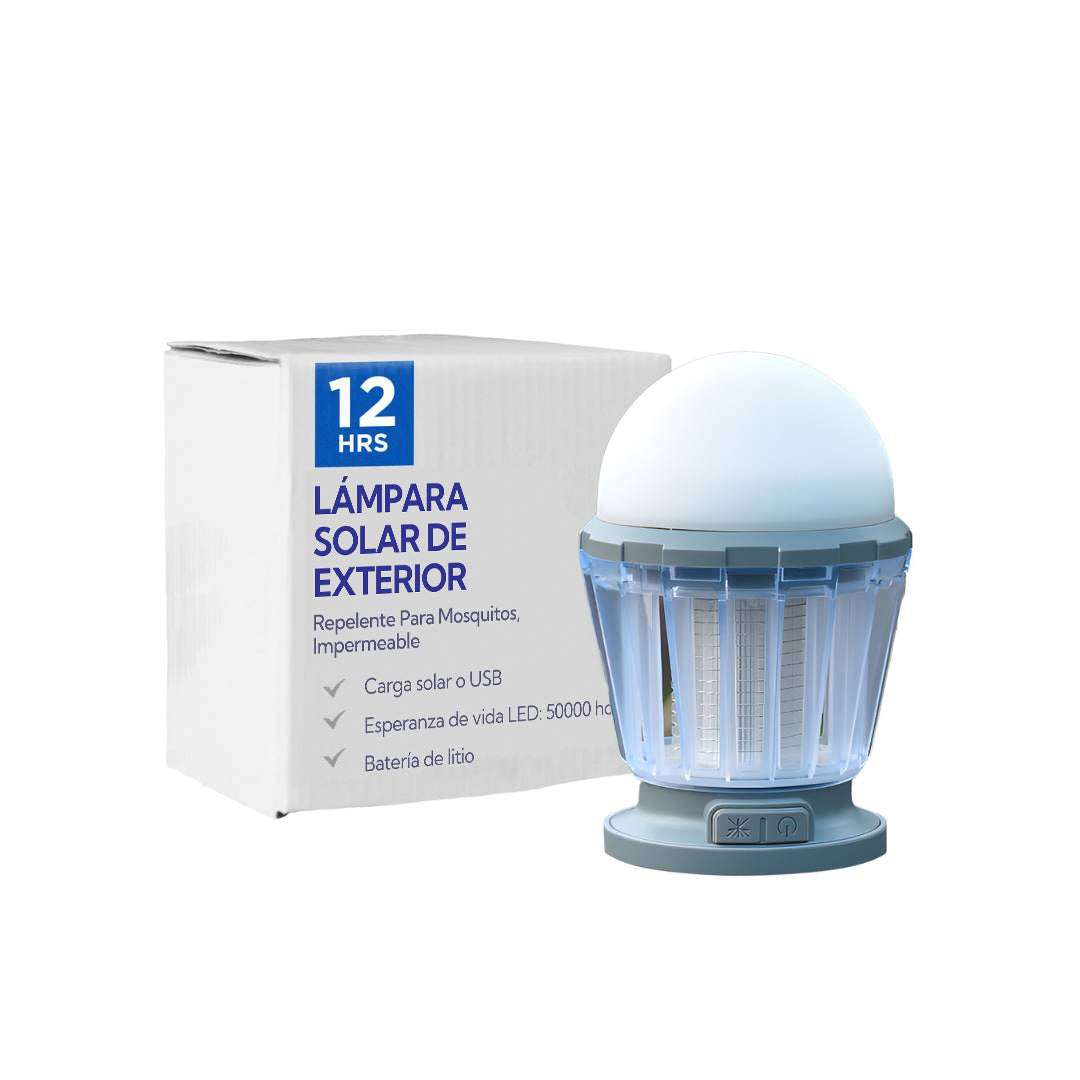 Lampara Solar De Exterior Led Anti Mosqu